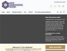 Tablet Screenshot of newdimensions.org